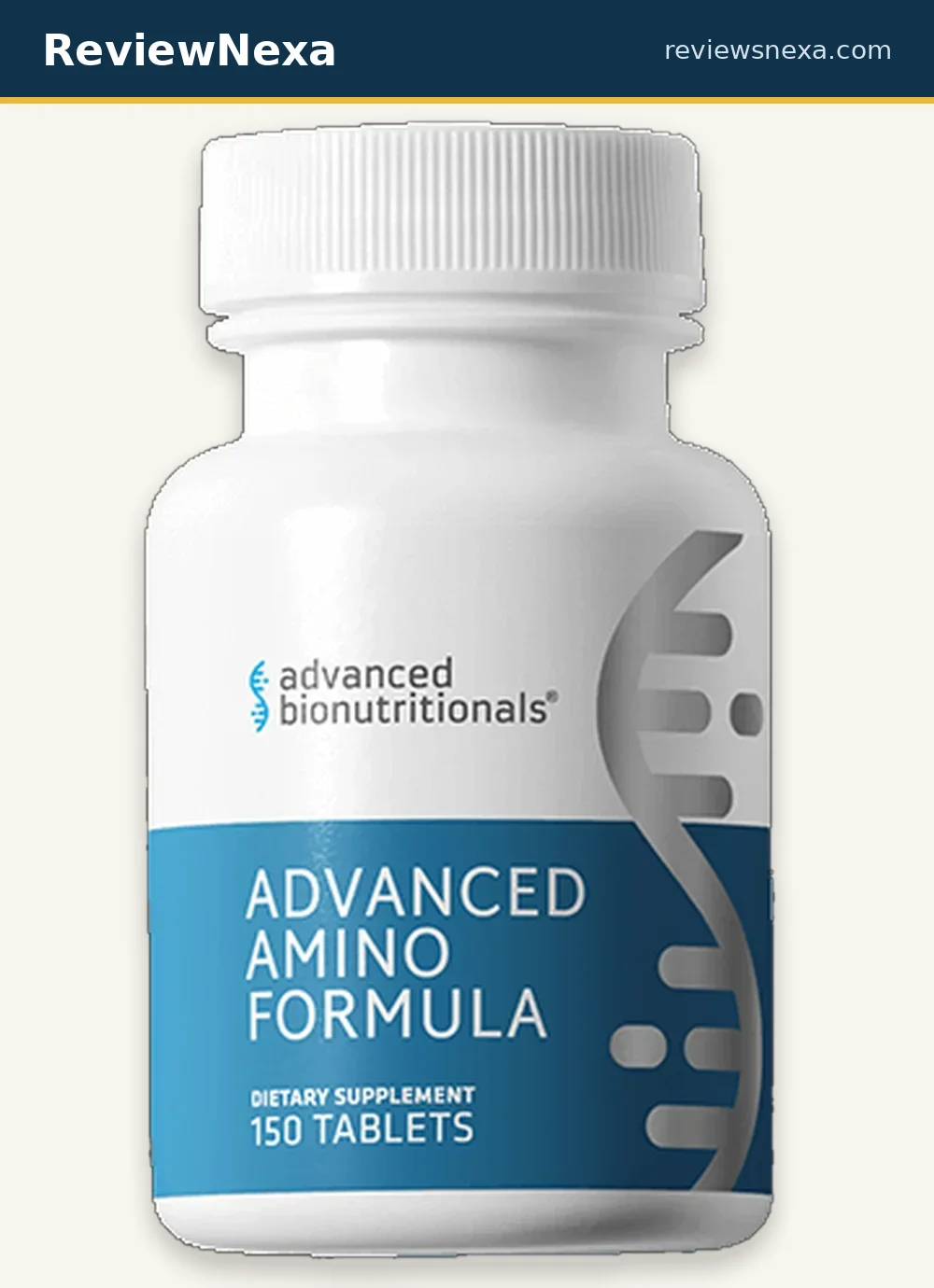 Advanced Amino Formula — official product photo of the tablet bottle
