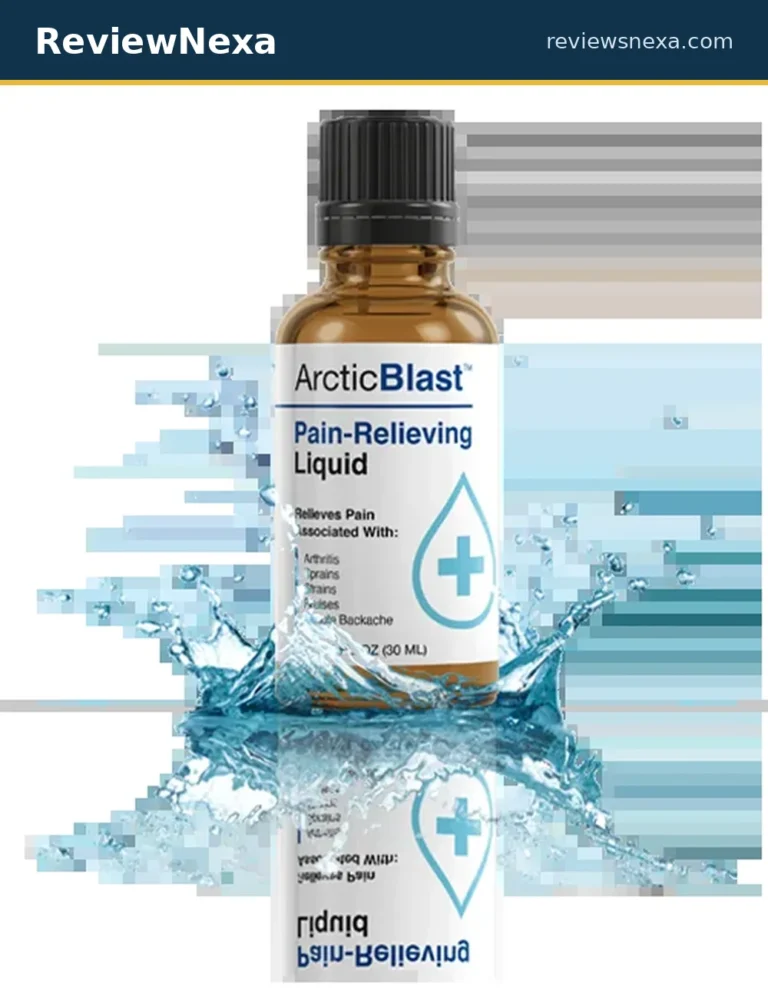 ArcticBlast topical pain-relief drops — official product photo