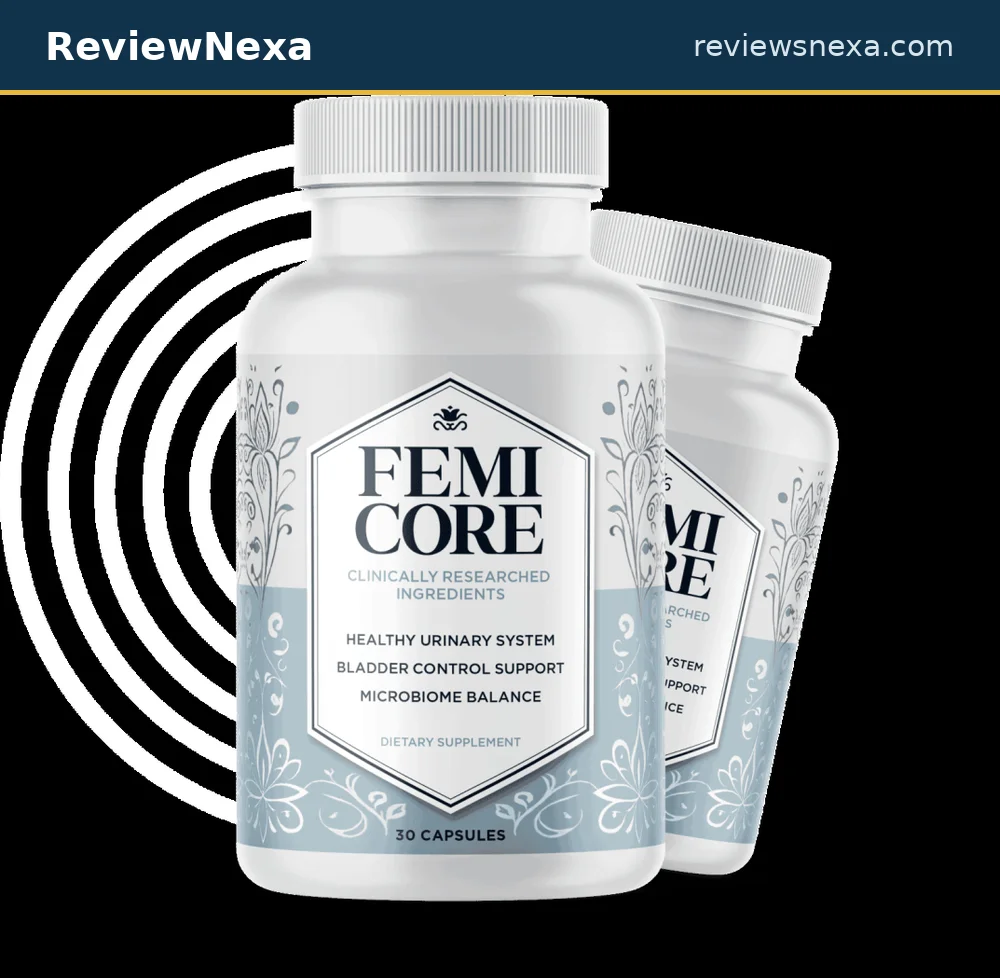 FemiCore product label — ingredient and usage details