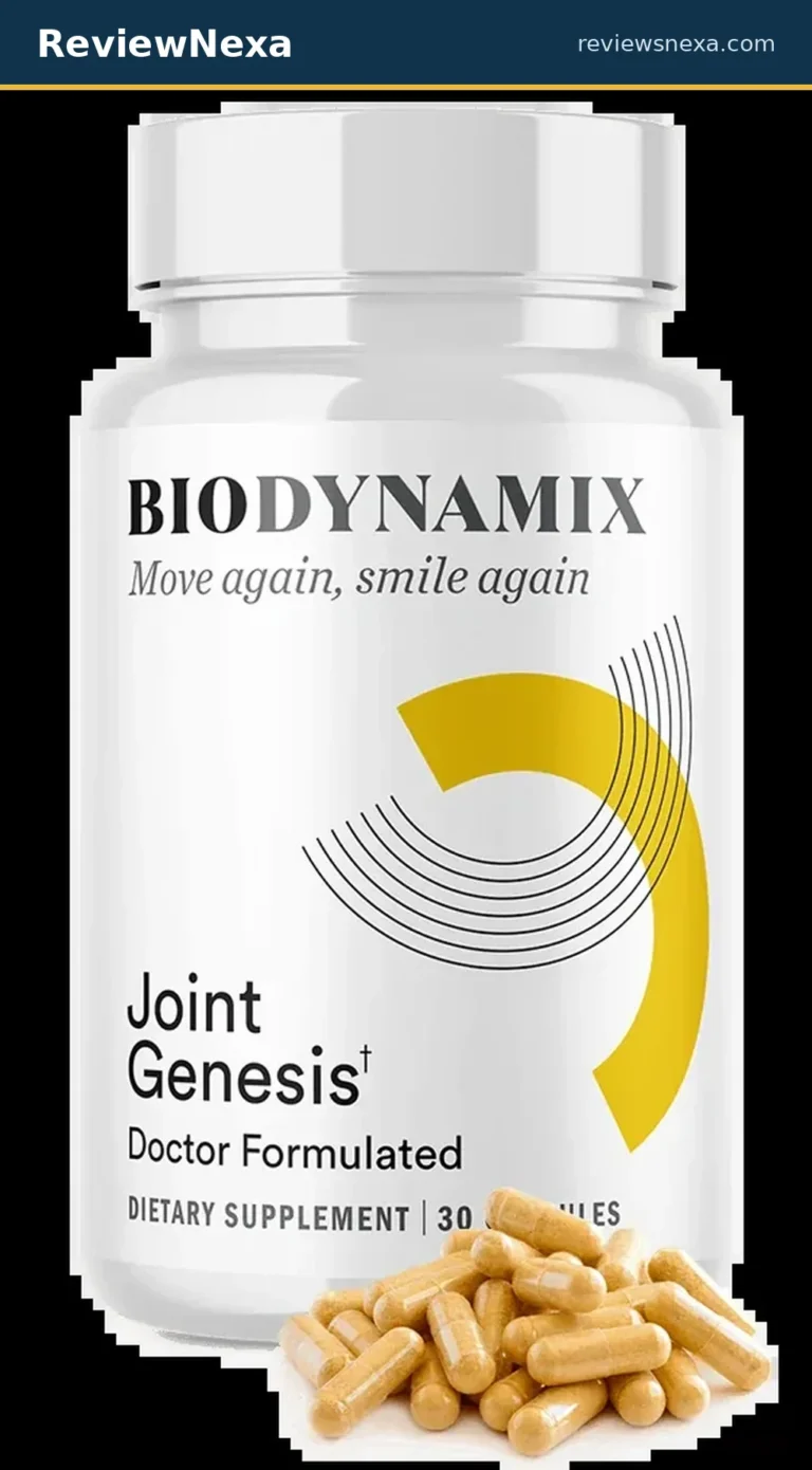 Joint Genesis supplement bottle by BioDynamix