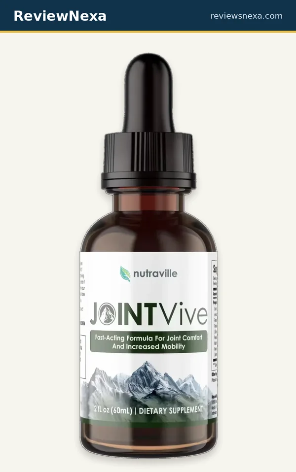 JointVive liquid dropper bottle — official product photo