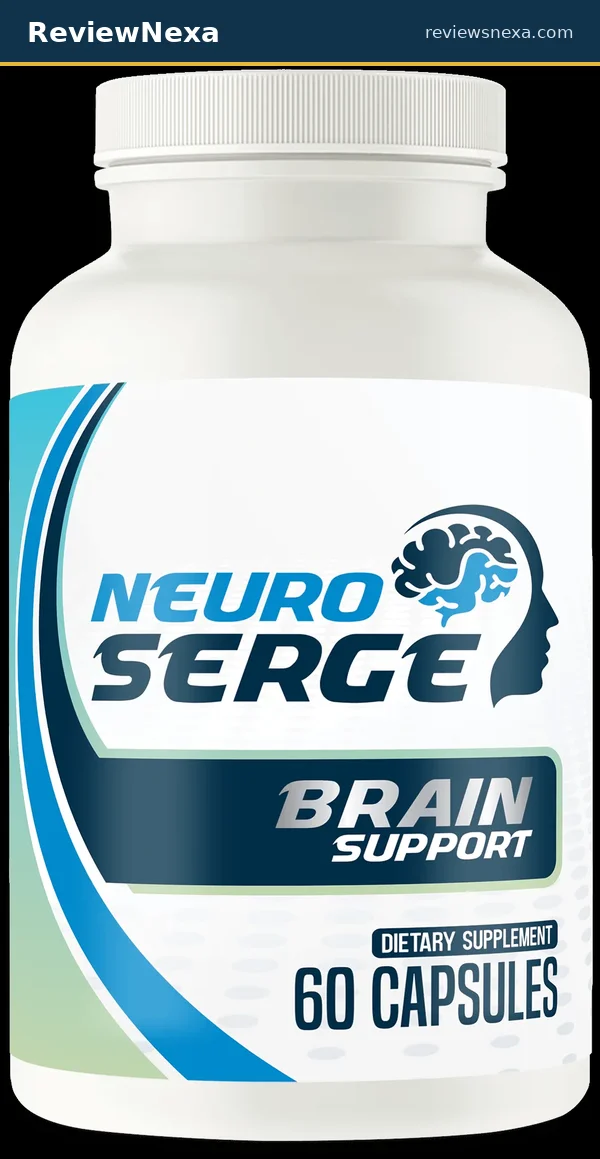 Neuro Surge brain-health capsules — bottle and capsule detail