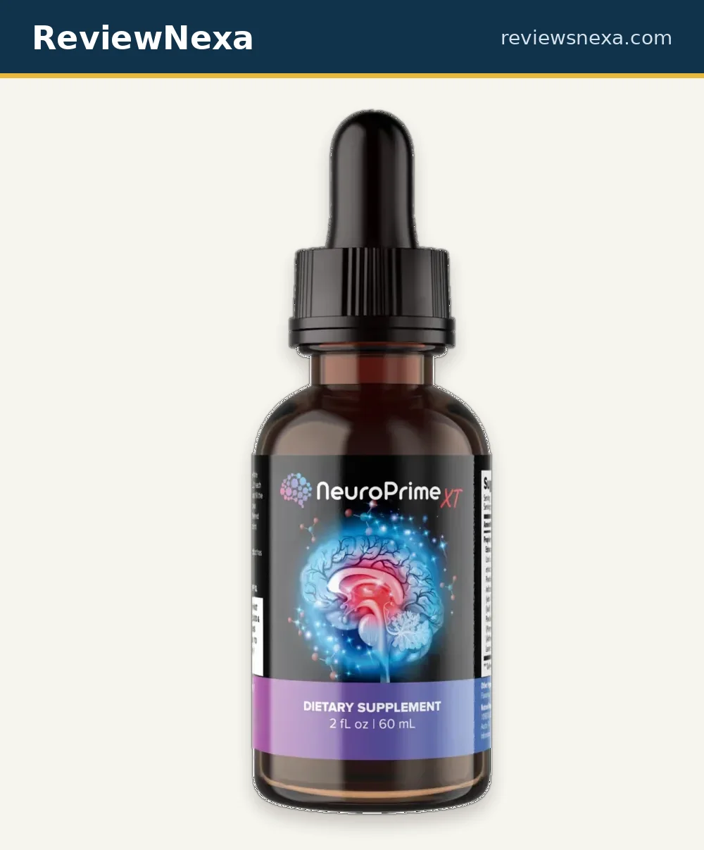 NeuroPrime XT — official product photo of the dropper bottle