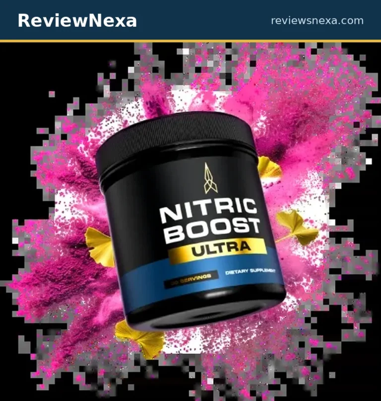 Nitric Boost Ultra drink-mix powder jar — genuine official product photo