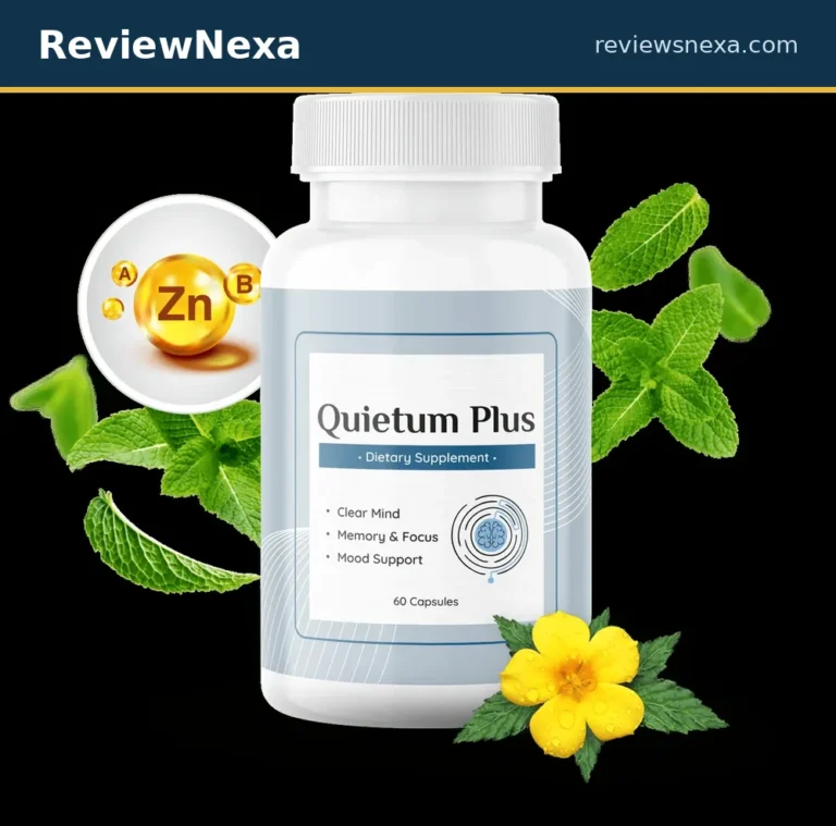 Quietum Plus supplement bottle — genuine official product photo