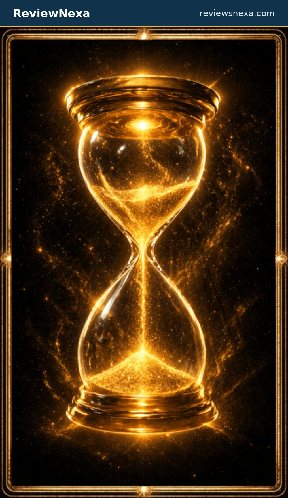 The Reader of Fate — official program page showing the tarot-style reading experience