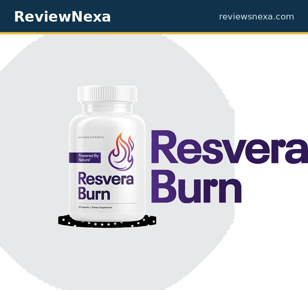 Resveraburn official product bottle photo