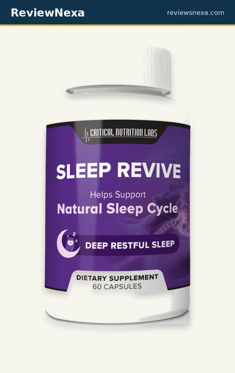Sleep Revive capsules — official product photo
