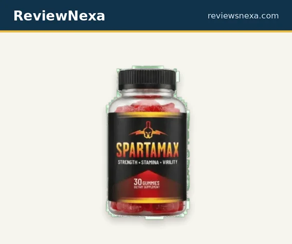 Spartamax men's vitality gummies — official product photo