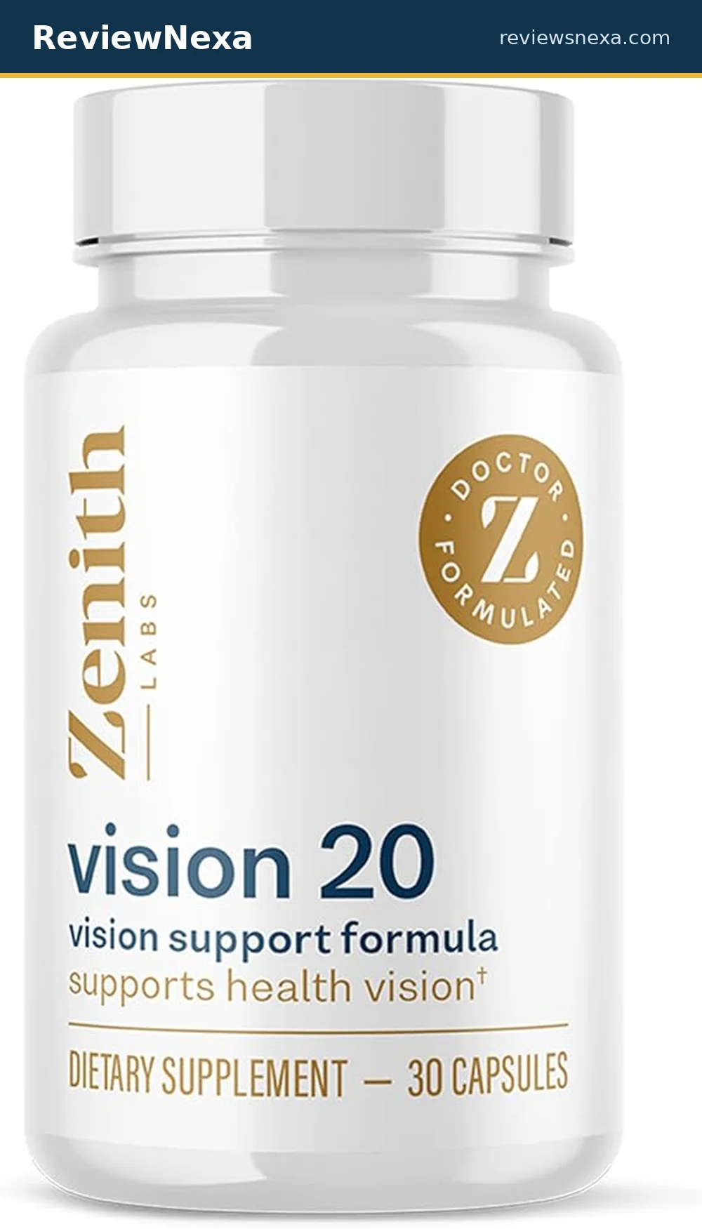 Vision 20 Review: Zenith Labs’ Eye Formula, Honestly Assesse